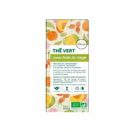 Thé vert fruit du verger 100g - La Vie Claire
