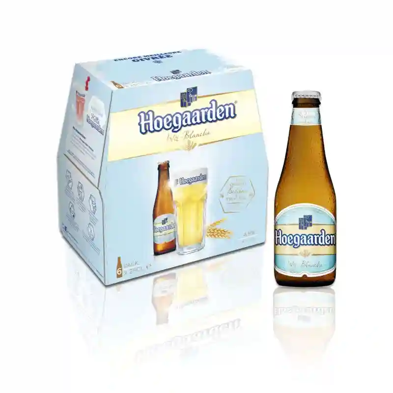 Hoegaarden White beer 4.9° - 6x25cl
