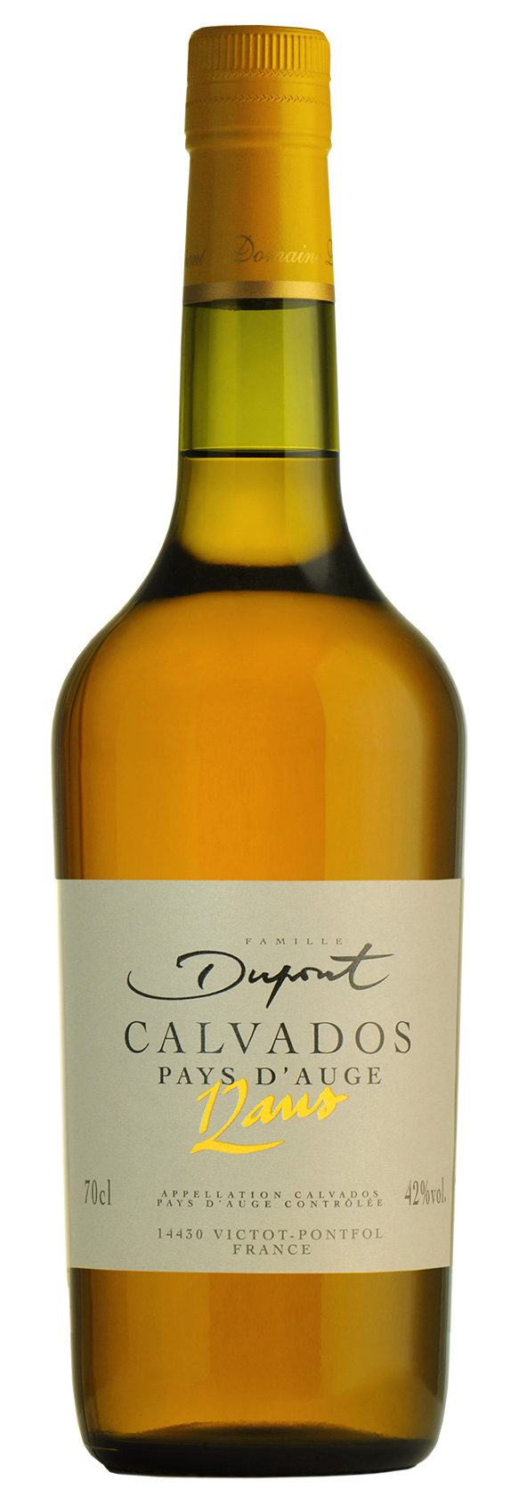 Calvados famille dupont 42% - 12 ans -70cl