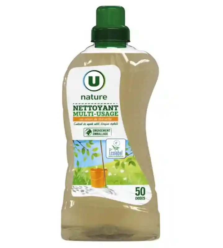 Multi-purpose cleaner with Marseille soap U