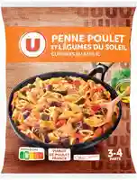Penne with chicken and sunny vegetables U