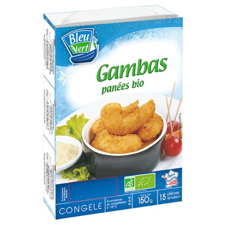 GAMBAS PANEES 150G