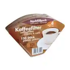 Box of 120 coffee filters n°4 - Ecodis