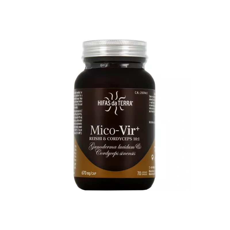 MICO VIR+ 70 unités - immunité/vitalité - Hifas da terra
