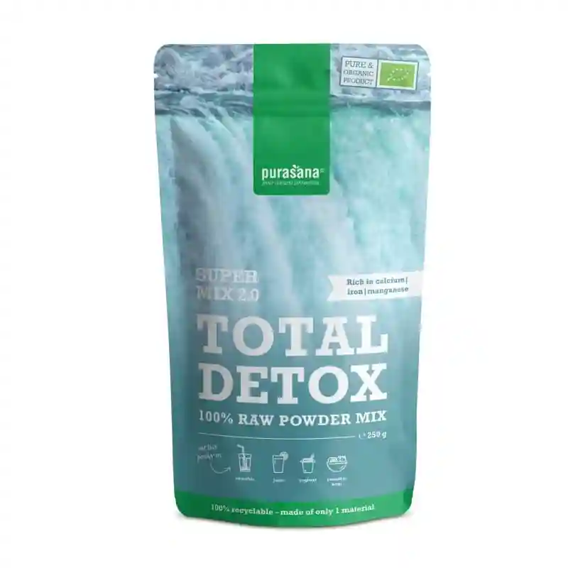 Total Detox mix 250 g - élimine les métaux lourds - Purasana