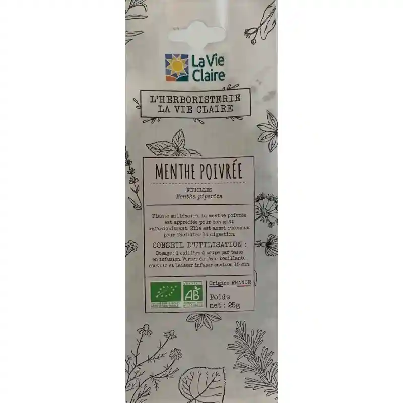 Peppermint leaves 25g - La Vie Claire 