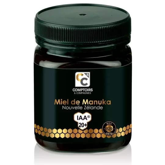 Miel de manuka IAA 20+ - système immunitaire - Comptoirs & compagnies