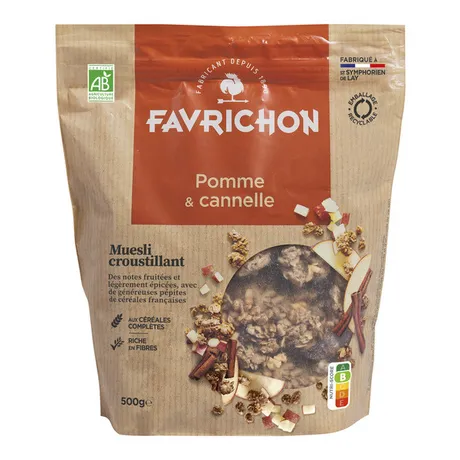 GLUTEN-FREE APPLE CINNAMON MUESLI