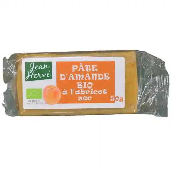 Almond paste with dried apricots 50g - Jean Hervé