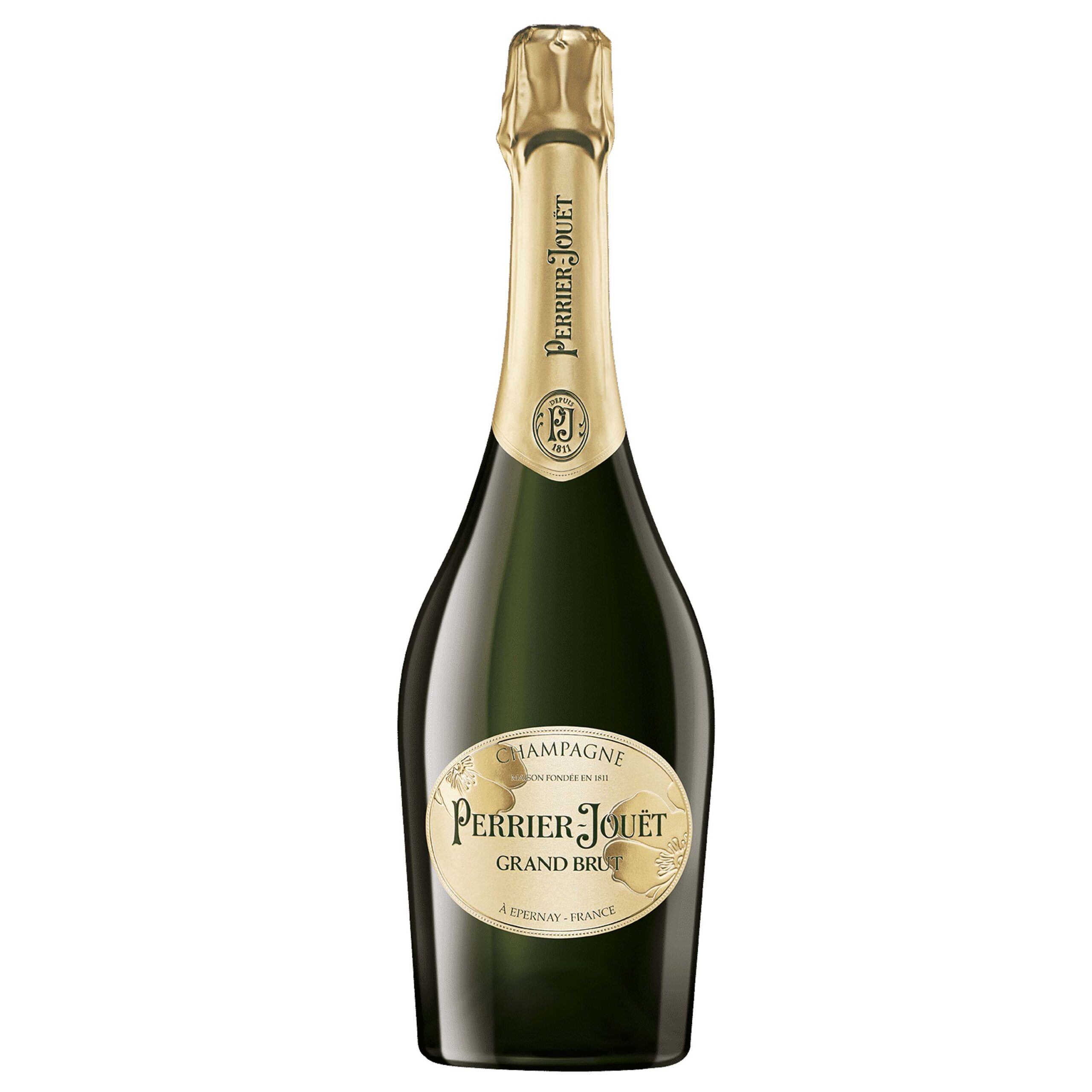 Bottle of Perrier Jouet Brut champagne