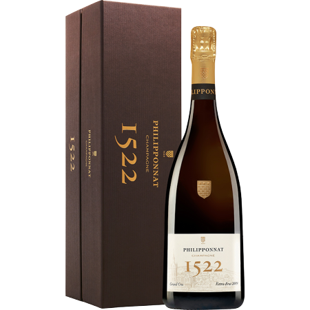 Champagne philipponnat cuvee 1522 extra brut 2014, 75cl 