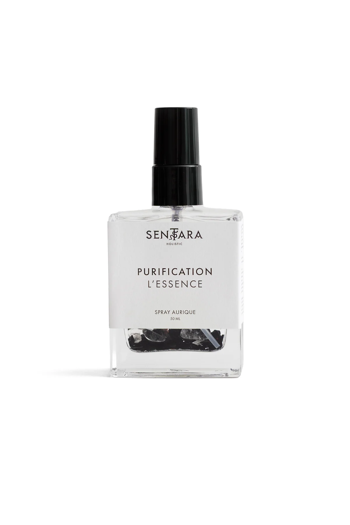 Spray Aurique purification 50ml – Palo Santo/Eucalyptus/cristaux - Sentara Holistic